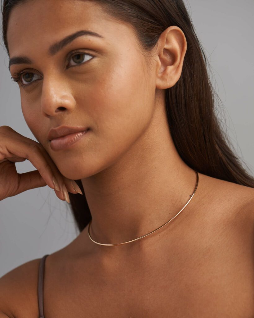 Flexible Gold Choker Gold Wire Choker FORO World